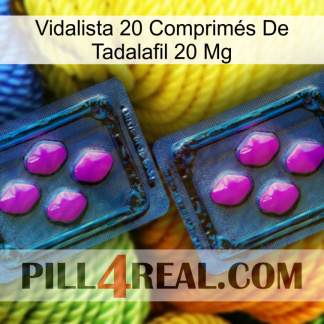 Vidalista 20 Comprimés De Tadalafil 20 Mg 03